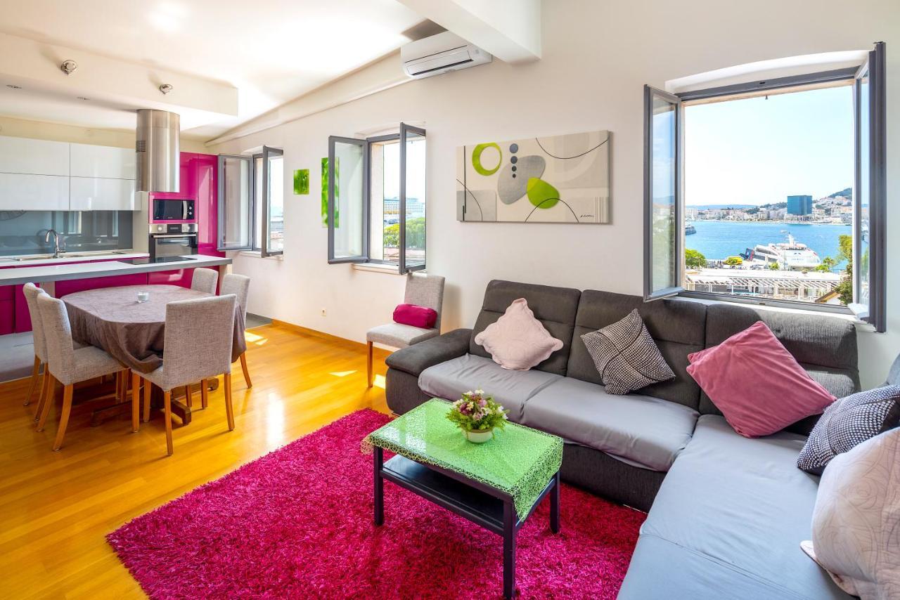 Luxury Apartment Olavia Rooftop Terrace & Seaview Split Exterior photo